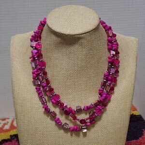 Treska multi strand necklace‎ new!!!